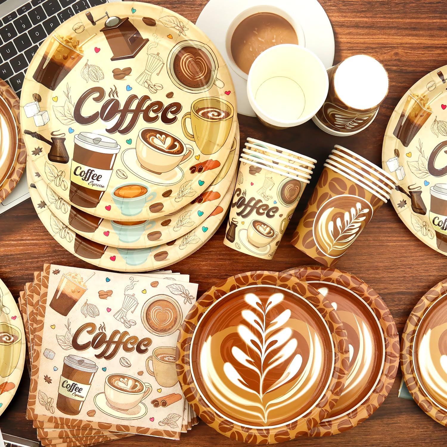 Coffee Party Supplies for 20 Guests