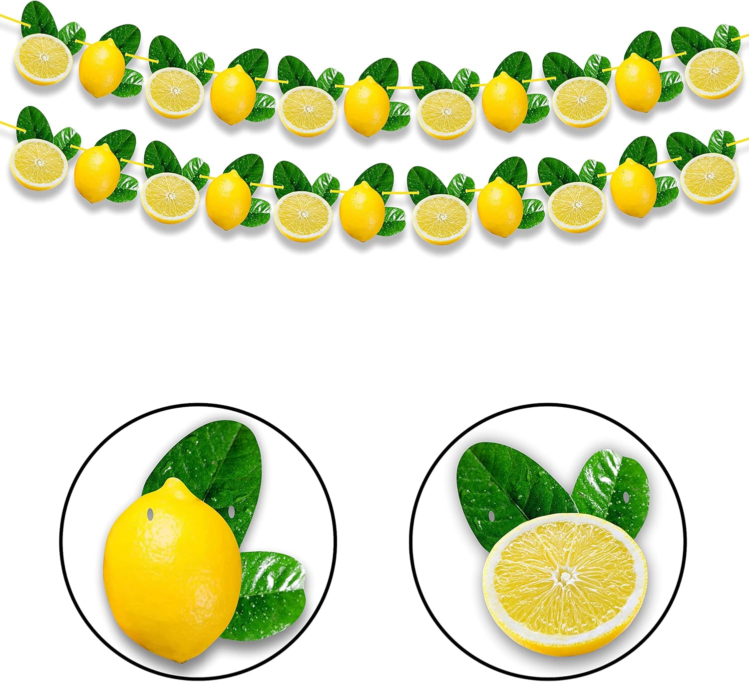 Lemon Garland Decoration for Summer Party