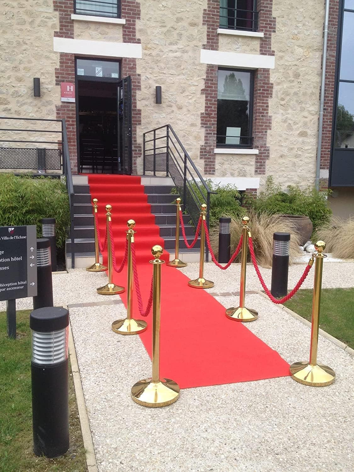 Premium White Wedding Aisle Runner 4x30ft Red Carpet Decor