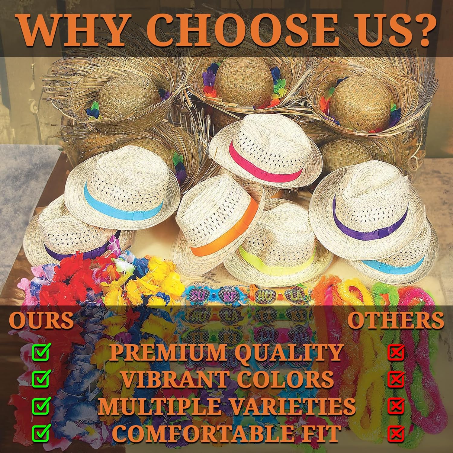 Fun Express Grand Luau Party Wearables Kit